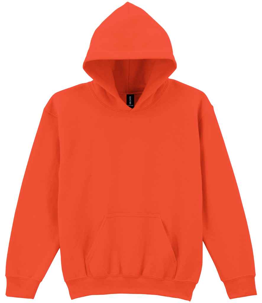 Gildan GD57B Orange Front -  Ready to be Embroidered and Printed by Custard Workwear - Cheap Personalised and Customised Workwear in Nottinghamshire, Derbyshire and Leicestershire