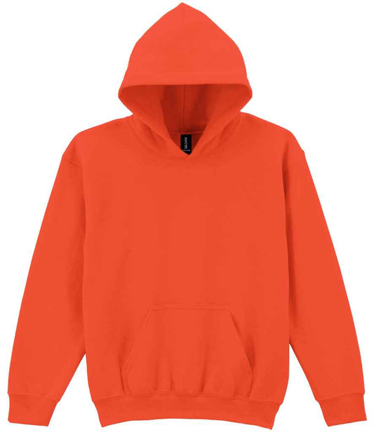 Gildan GD57B Orange Front -  Ready to be Embroidered and Printed by Custard Workwear - Cheap Personalised and Customised Workwear in Nottinghamshire, Derbyshire and Leicestershire