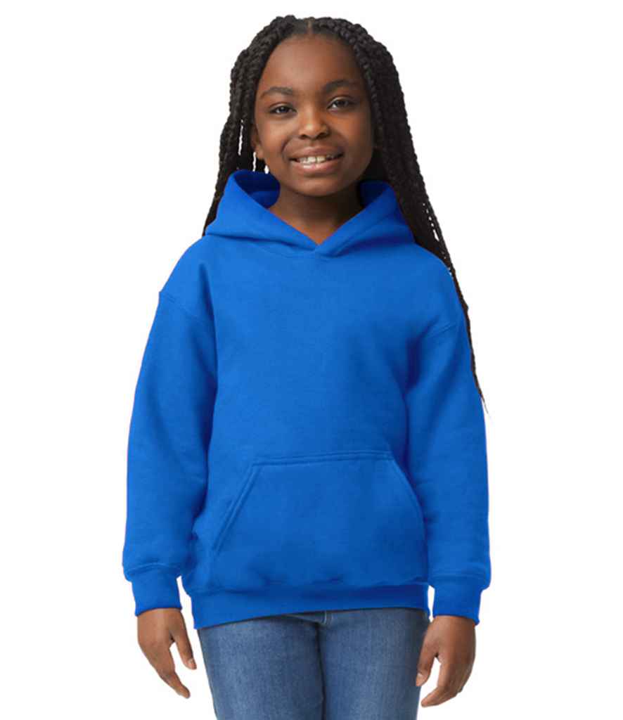 Gildan GD57B Royal Blue Model -  Ready to be Embroidered and Printed by Custard Workwear - Cheap Personalised and Customised Workwear in Nottinghamshire, Derbyshire and Leicestershire