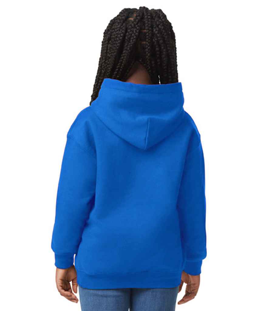Gildan GD57B Royal Blue Model -  Ready to be Embroidered and Printed by Custard Workwear - Cheap Personalised and Customised Workwear in Nottinghamshire, Derbyshire and Leicestershire