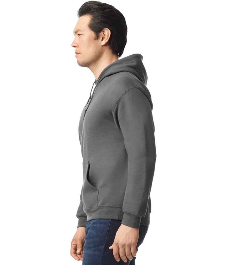 Gildan GD57 Charcoal Model -  Ready to be Embroidered and Printed by Custard Workwear - Cheap Personalised and Customised Workwear in Nottinghamshire, Derbyshire and Leicestershire