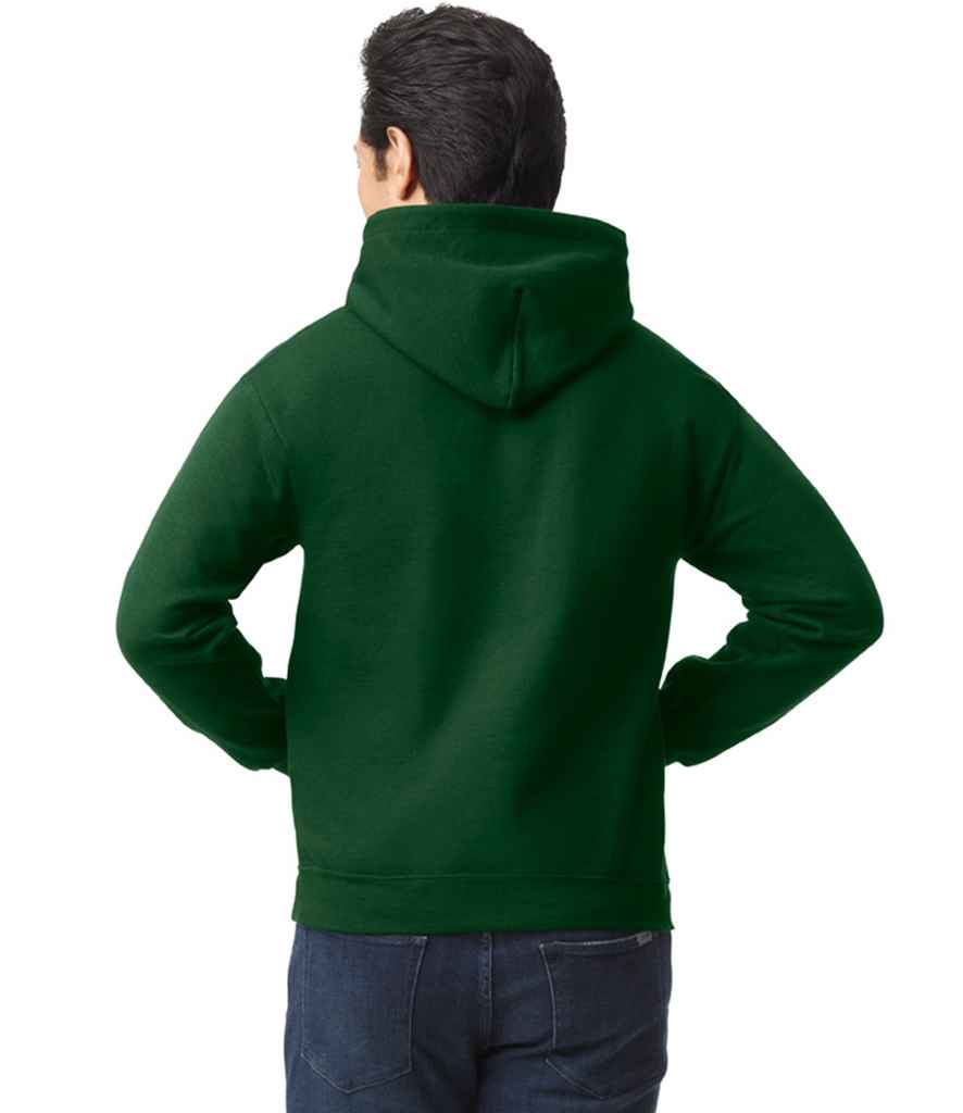 Gildan GD57 Forest Green Model -  Ready to be Embroidered and Printed by Custard Workwear - Cheap Personalised and Customised Workwear in Nottinghamshire, Derbyshire and Leicestershire