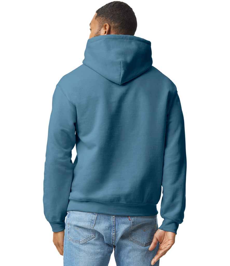 Gildan GD57 Indigo Model -  Ready to be Embroidered and Printed by Custard Workwear - Cheap Personalised and Customised Workwear in Nottinghamshire, Derbyshire and Leicestershire