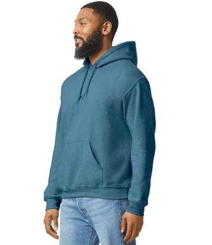 Gildan GD57 Indigo Model -  Ready to be Embroidered and Printed by Custard Workwear - Cheap Personalised and Customised Workwear in Nottinghamshire, Derbyshire and Leicestershire