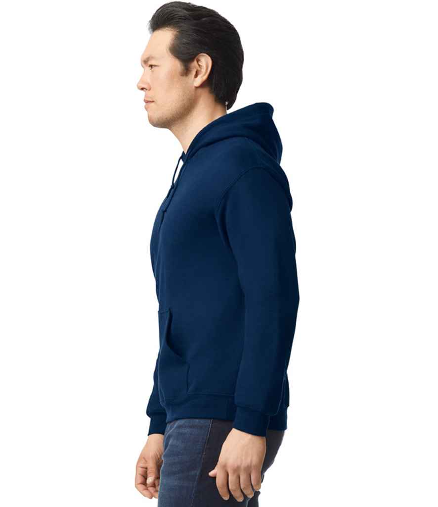 Gildan GD57 Navy Model -  Ready to be Embroidered and Printed by Custard Workwear - Cheap Personalised and Customised Workwear in Nottinghamshire, Derbyshire and Leicestershire