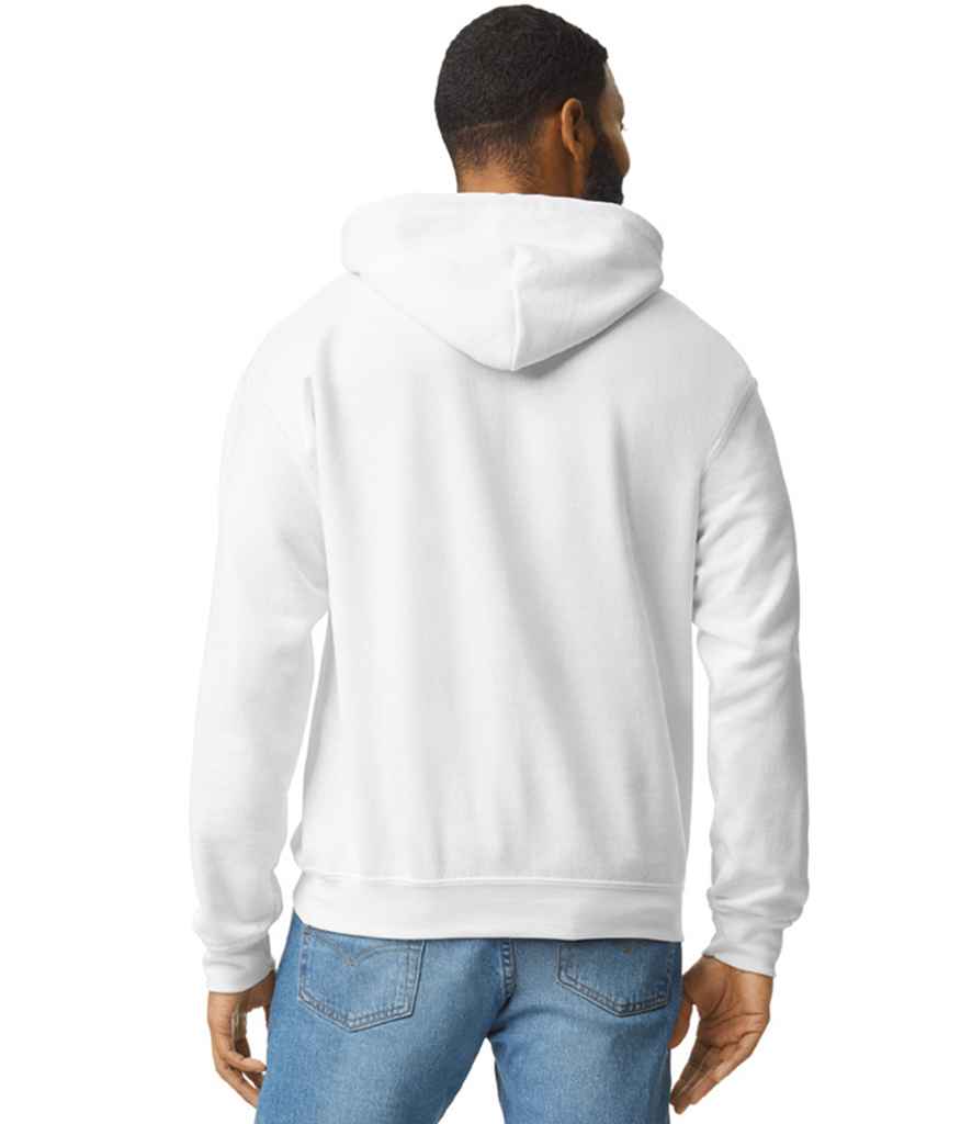 Gildan GD57 White Model -  Ready to be Embroidered and Printed by Custard Workwear - Cheap Personalised and Customised Workwear in Nottinghamshire, Derbyshire and Leicestershire