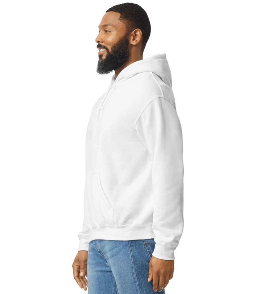 Gildan GD57 White Model -  Ready to be Embroidered and Printed by Custard Workwear - Cheap Personalised and Customised Workwear in Nottinghamshire, Derbyshire and Leicestershire