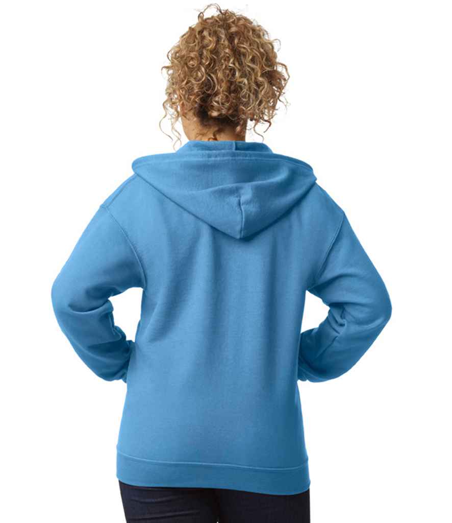 Gildan GD58 Carolina Blue Model -  Ready to be Embroidered and Printed by Custard Workwear - Cheap Personalised and Customised Workwear in Nottinghamshire, Derbyshire and Leicestershire