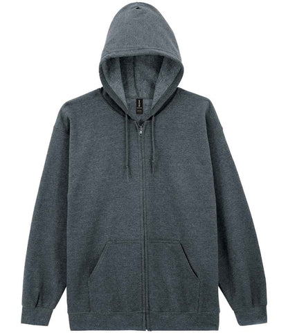 Gildan GD58 Dark Heather Front -  Ready to be Embroidered and Printed by Custard Workwear - Cheap Personalised and Customised Workwear in Nottinghamshire, Derbyshire and Leicestershire
