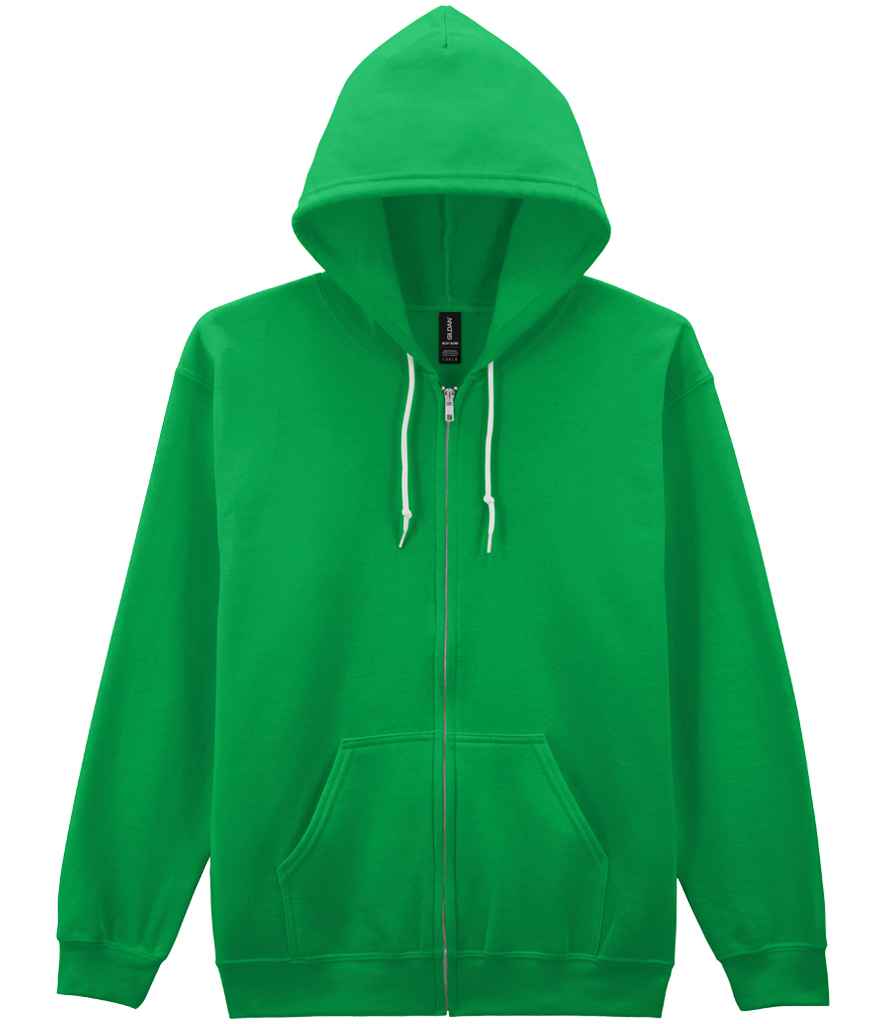Gildan GD58 Irish Green Front -  Ready to be Embroidered and Printed by Custard Workwear - Cheap Personalised and Customised Workwear in Nottinghamshire, Derbyshire and Leicestershire