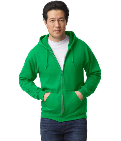 Gildan GD58 Irish Green Model -  Ready to be Embroidered and Printed by Custard Workwear - Cheap Personalised and Customised Workwear in Nottinghamshire, Derbyshire and Leicestershire
