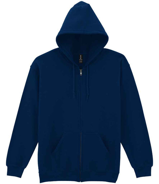 Gildan GD58 Navy Front -  Ready to be Embroidered and Printed by Custard Workwear - Cheap Personalised and Customised Workwear in Nottinghamshire, Derbyshire and Leicestershire