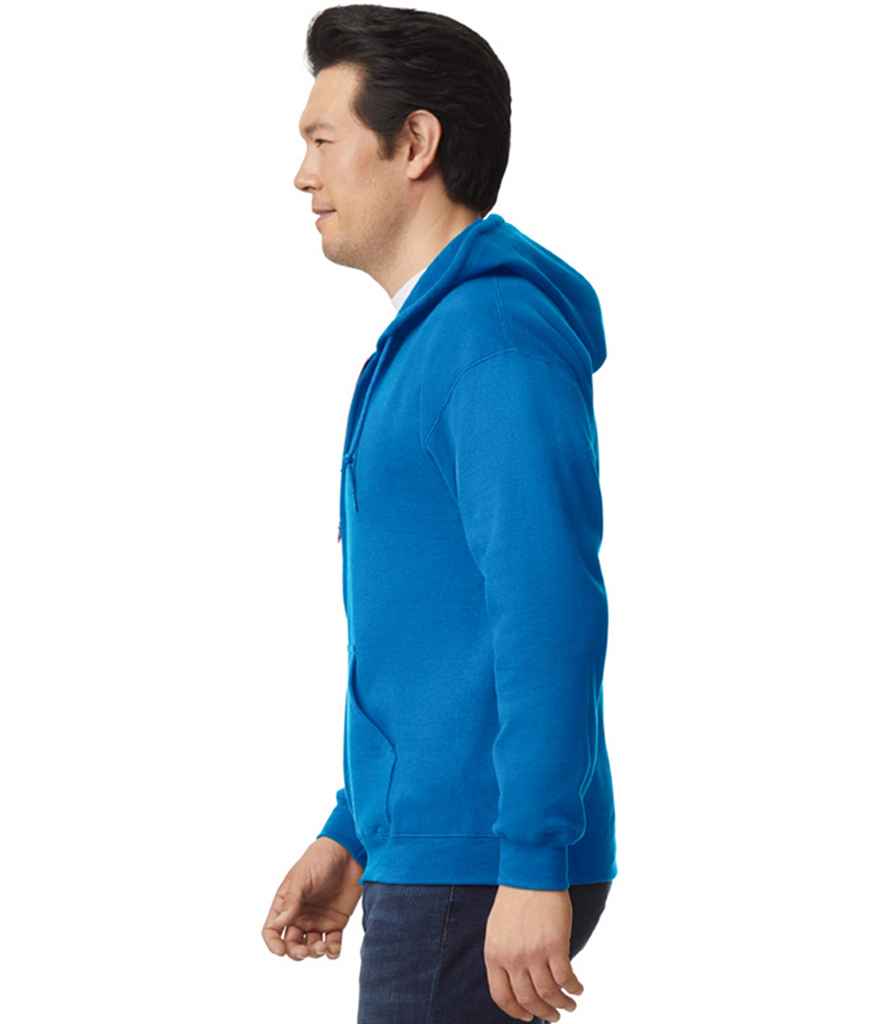 Gildan GD58 Royal Blue Model -  Ready to be Embroidered and Printed by Custard Workwear - Cheap Personalised and Customised Workwear in Nottinghamshire, Derbyshire and Leicestershire