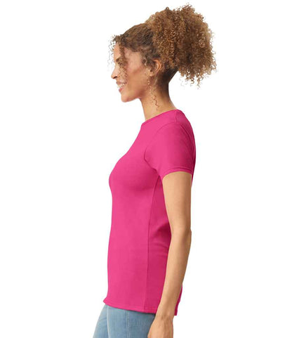 Gildan GD72 Heliconia Model -  Ready to be Printed by Custard Workwear - Cheap Personalised and Customised Workwear in Nottinghamshire, Derbyshire and Leicestershire