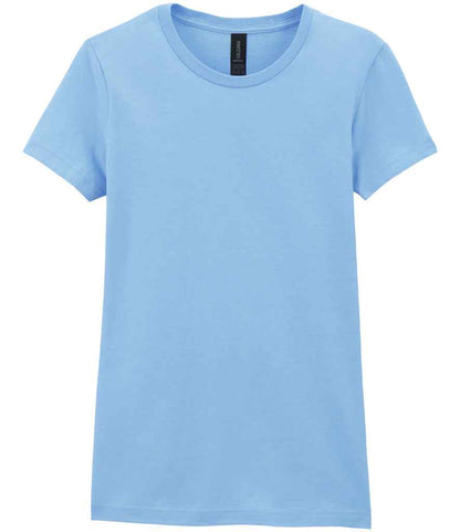 Gildan GD72 Light Blue Front -  Ready to be Printed by Custard Workwear - Cheap Personalised and Customised Workwear in Nottinghamshire, Derbyshire and Leicestershire