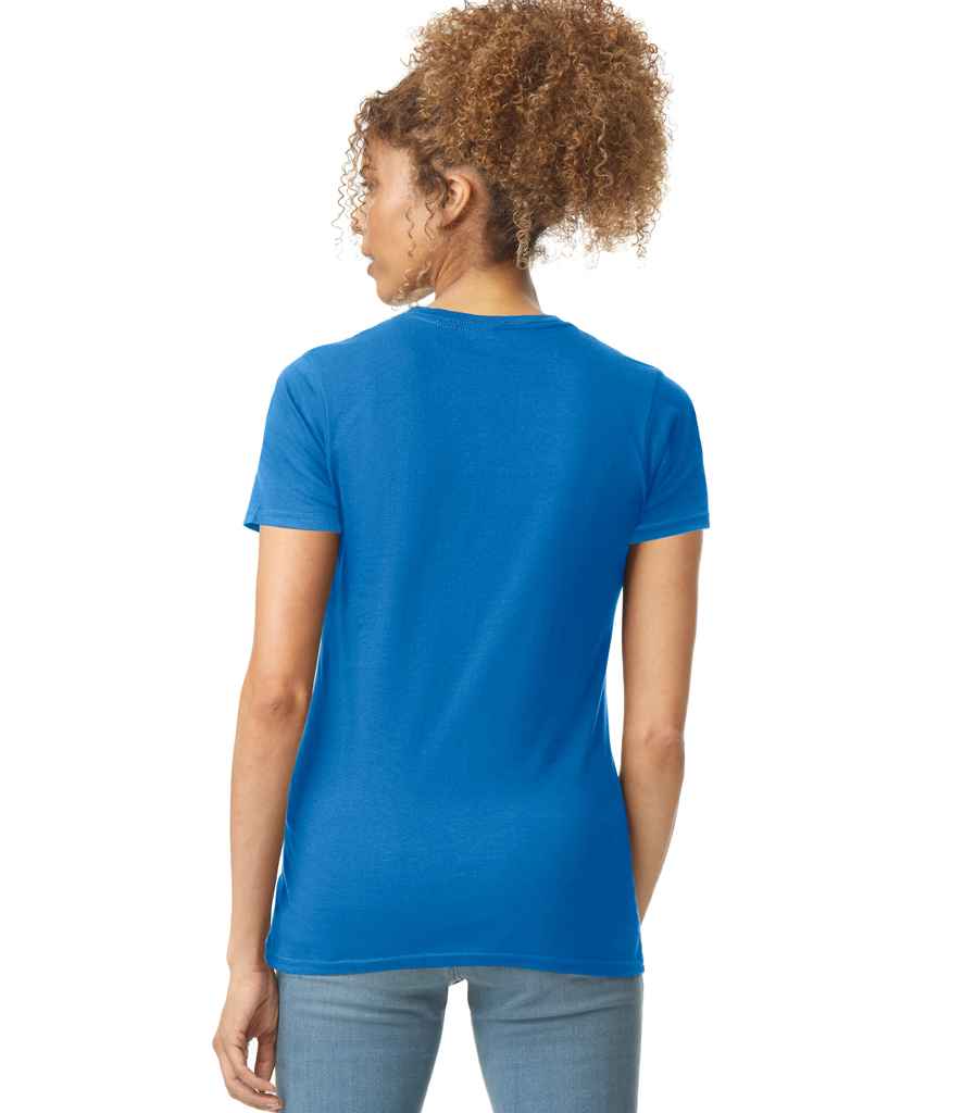 Gildan GD72 Royal Blue Model -  Ready to be Printed by Custard Workwear - Cheap Personalised and Customised Workwear in Nottinghamshire, Derbyshire and Leicestershire