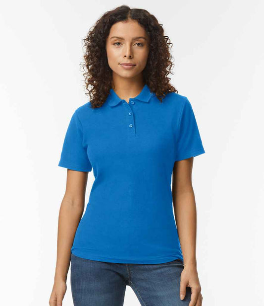 Gildan GD75 Royal Blue Model -  Ready to be Embroidered and Printed by Custard Workwear - Cheap Personalised and Customised Workwear in Nottinghamshire, Derbyshire and Leicestershire