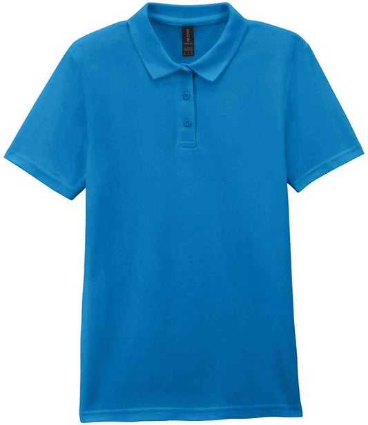 Gildan GD75 Sapphire Blue Front -  Ready to be Embroidered and Printed by Custard Workwear - Cheap Personalised and Customised Workwear in Nottinghamshire, Derbyshire and Leicestershire