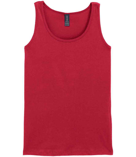 Gildan GD77 Cherry Red Front -  Ready to be Printed by Custard Workwear - Cheap Personalised and Customised Workwear in Nottinghamshire, Derbyshire and Leicestershire
