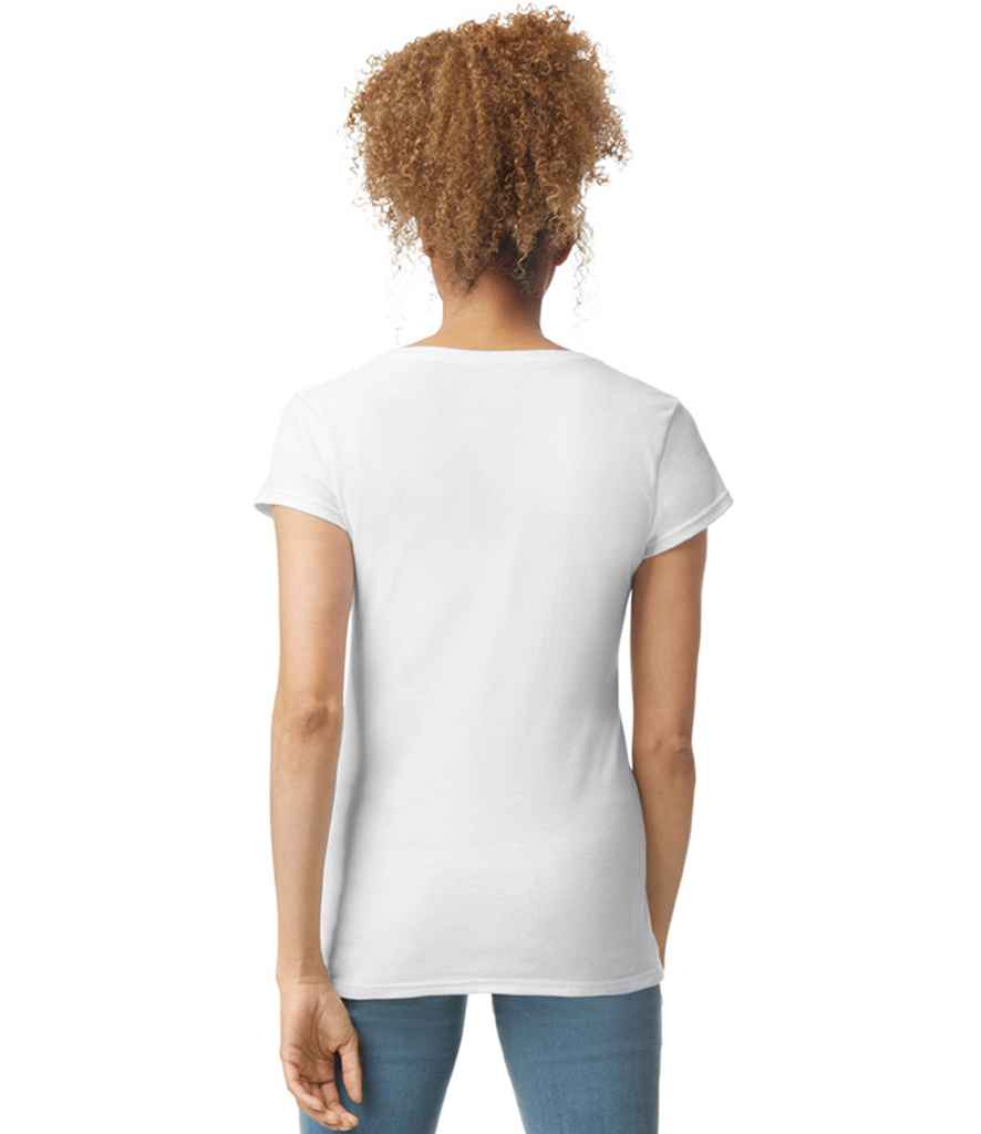 Gildan GD78 White Model -  Ready to be Printed by Custard Workwear - Cheap Personalised and Customised Workwear in Nottinghamshire, Derbyshire and Leicestershire