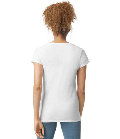 Gildan GD78 White Model -  Ready to be Printed by Custard Workwear - Cheap Personalised and Customised Workwear in Nottinghamshire, Derbyshire and Leicestershire