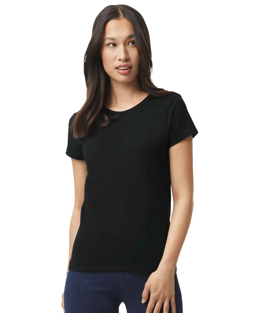 Gildan GD95 Black Model -  Ready to be Embroidered and Printed by Custard Workwear - Cheap Personalised and Customised Workwear in Nottinghamshire, Derbyshire and Leicestershire