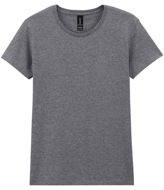 Gildan GD95 Graphite Heather Front -  Ready to be Embroidered and Printed by Custard Workwear - Cheap Personalised and Customised Workwear in Nottinghamshire, Derbyshire and Leicestershire