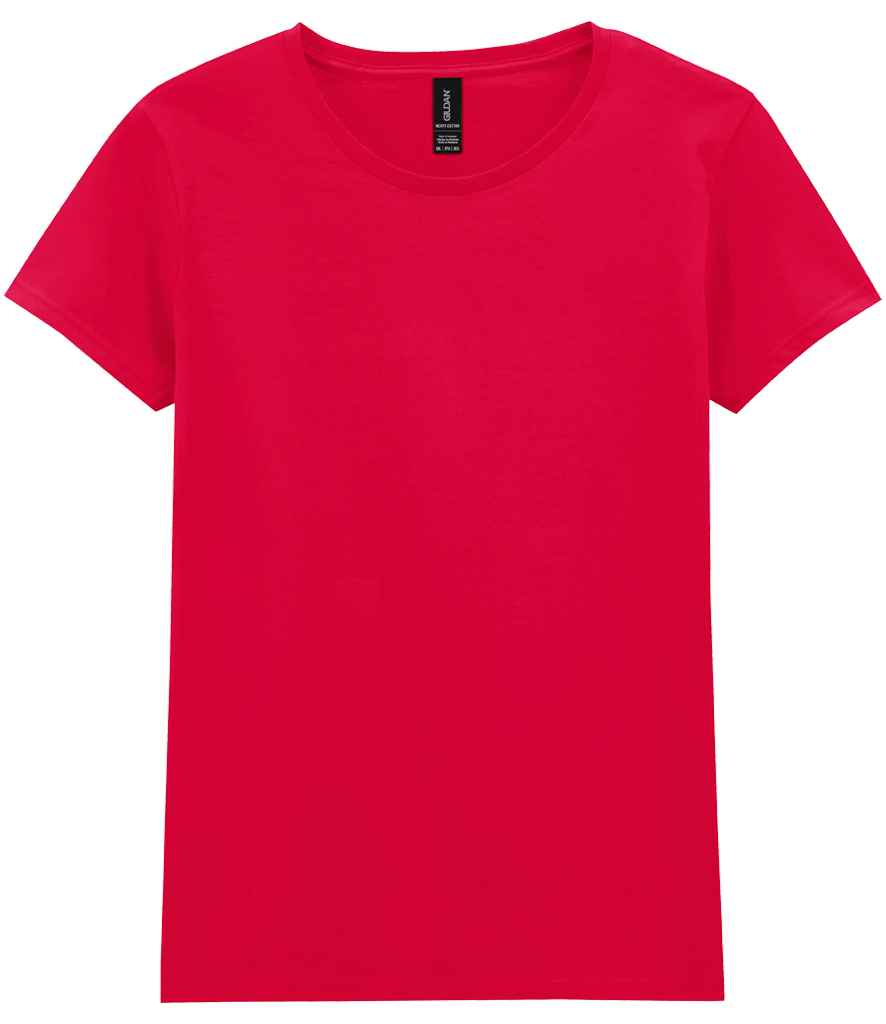 Gildan GD95 Red Front -  Ready to be Embroidered and Printed by Custard Workwear - Cheap Personalised and Customised Workwear in Nottinghamshire, Derbyshire and Leicestershire