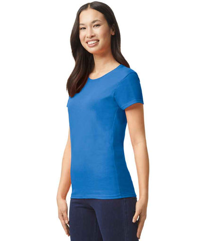 Gildan GD95 Royal Blue Model -  Ready to be Embroidered and Printed by Custard Workwear - Cheap Personalised and Customised Workwear in Nottinghamshire, Derbyshire and Leicestershire
