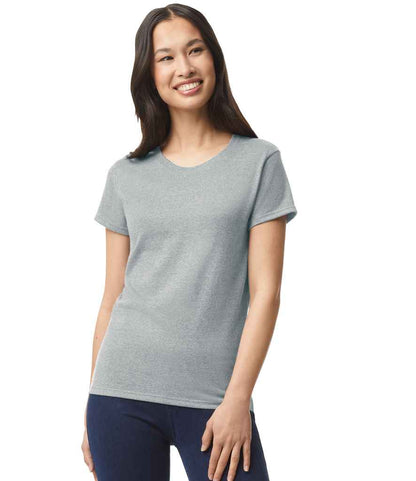 Gildan GD95 Sport Grey Model -  Ready to be Embroidered and Printed by Custard Workwear - Cheap Personalised and Customised Workwear in Nottinghamshire, Derbyshire and Leicestershire