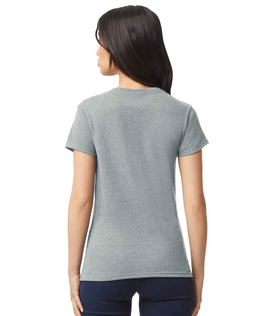 Gildan GD95 Sport Grey Model -  Ready to be Embroidered and Printed by Custard Workwear - Cheap Personalised and Customised Workwear in Nottinghamshire, Derbyshire and Leicestershire