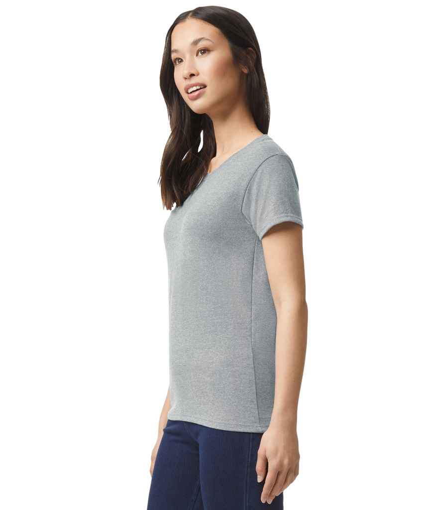 Gildan GD95 Sport Grey Model -  Ready to be Embroidered and Printed by Custard Workwear - Cheap Personalised and Customised Workwear in Nottinghamshire, Derbyshire and Leicestershire