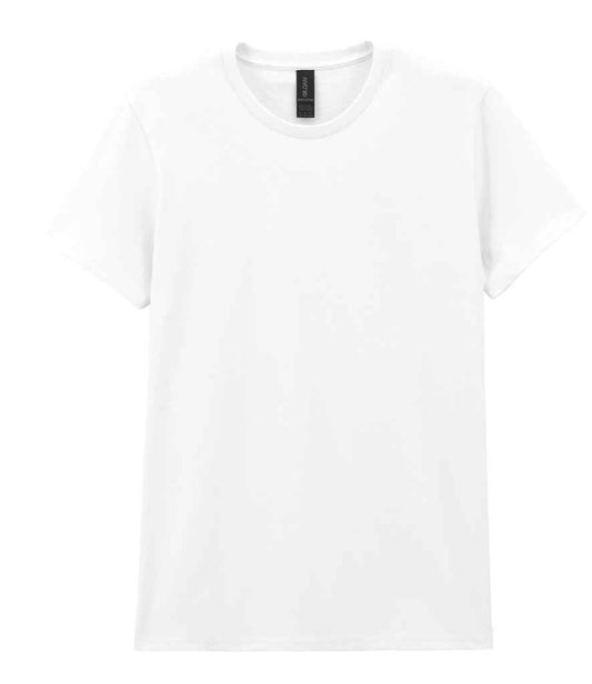 Gildan GD95 White Front -  Ready to be Embroidered and Printed by Custard Workwear - Cheap Personalised and Customised Workwear in Nottinghamshire, Derbyshire and Leicestershire