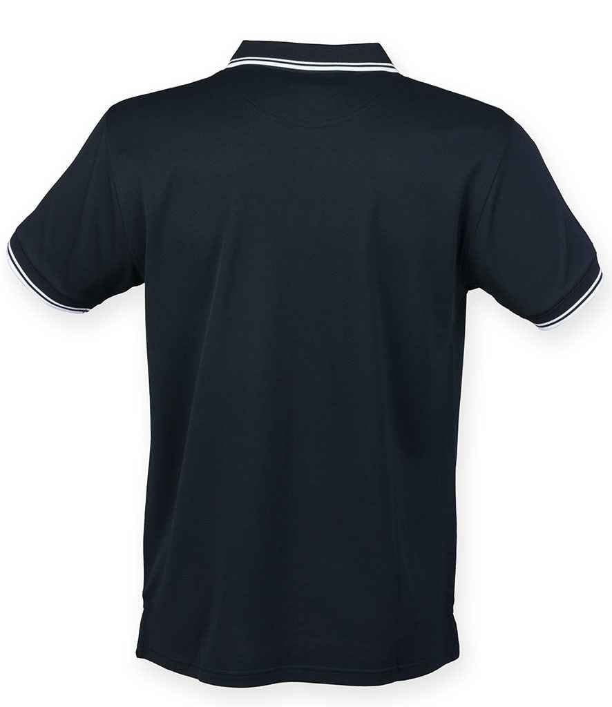 Henbury H482 Navy/White Back -  Ready to be Embroidered and Printed by Custard Workwear - Cheap Personalised and Customised Workwear in Nottinghamshire, Derbyshire and Leicestershire