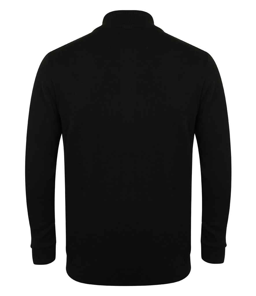 Henbury H718 Black Back -  Ready to be Embroidered by Custard Workwear - Cheap Personalised and Customised Workwear in Nottinghamshire, Derbyshire and Leicestershire