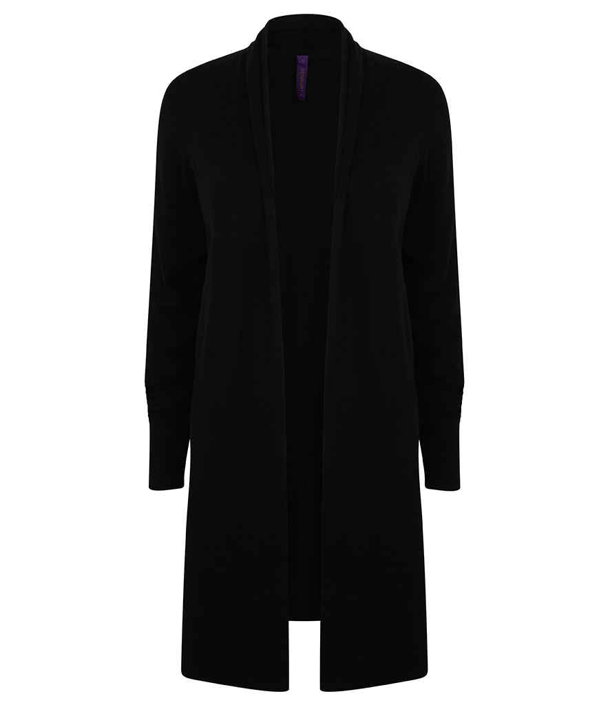 Henbury H719 Black Front -  Ready to be Embroidered by Custard Workwear - Cheap Personalised and Customised Workwear in Nottinghamshire, Derbyshire and Leicestershire