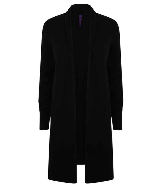 Henbury H719 Black Front -  Ready to be Embroidered by Custard Workwear - Cheap Personalised and Customised Workwear in Nottinghamshire, Derbyshire and Leicestershire