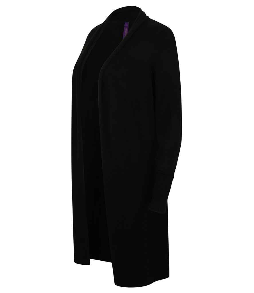 Henbury H719 Black Left -  Ready to be Embroidered by Custard Workwear - Cheap Personalised and Customised Workwear in Nottinghamshire, Derbyshire and Leicestershire