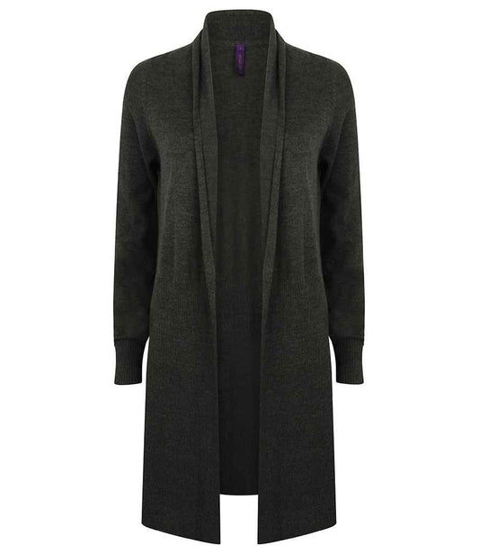 Henbury H719 Grey Marl Front -  Ready to be Embroidered by Custard Workwear - Cheap Personalised and Customised Workwear in Nottinghamshire, Derbyshire and Leicestershire