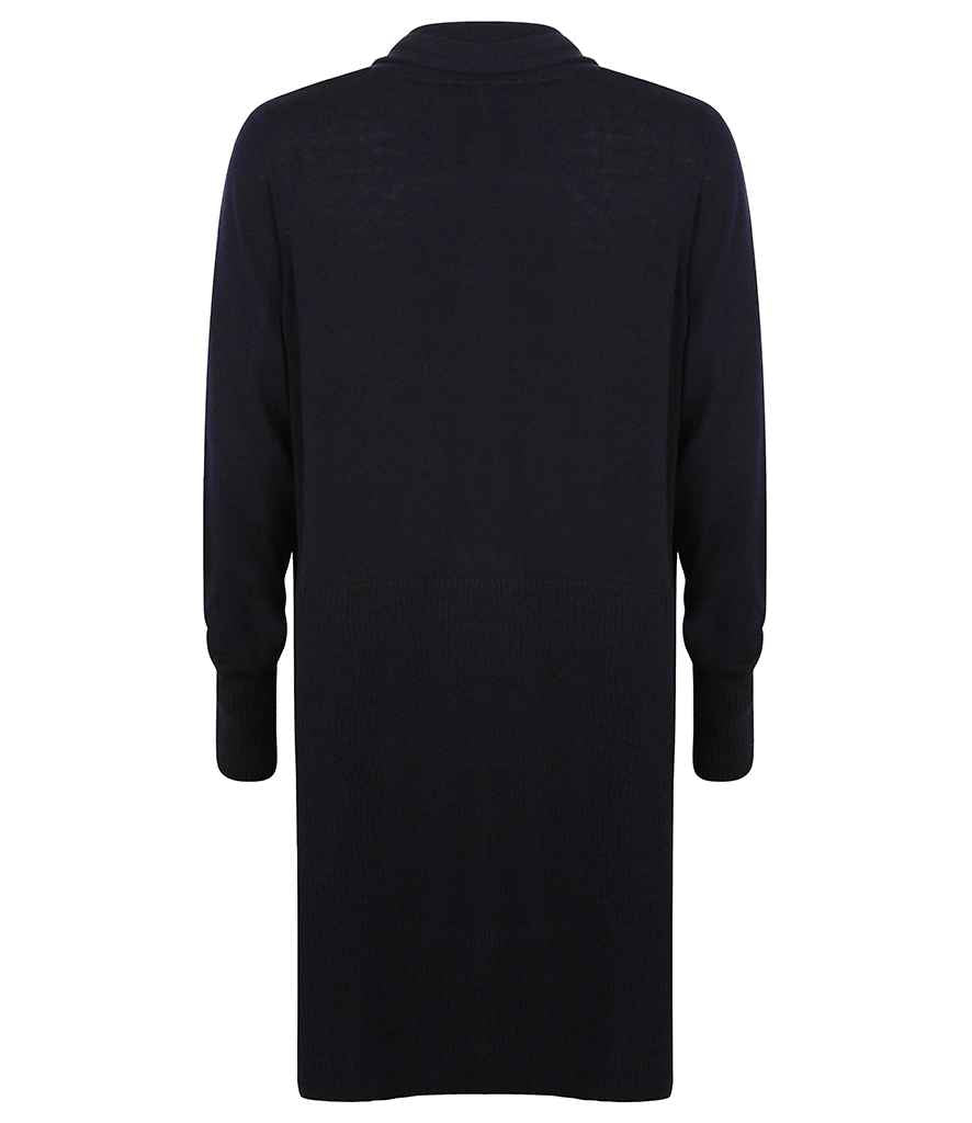 Henbury H719 Navy Back -  Ready to be Embroidered by Custard Workwear - Cheap Personalised and Customised Workwear in Nottinghamshire, Derbyshire and Leicestershire