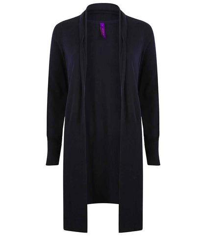 Henbury H719 Navy Front -  Ready to be Embroidered by Custard Workwear - Cheap Personalised and Customised Workwear in Nottinghamshire, Derbyshire and Leicestershire