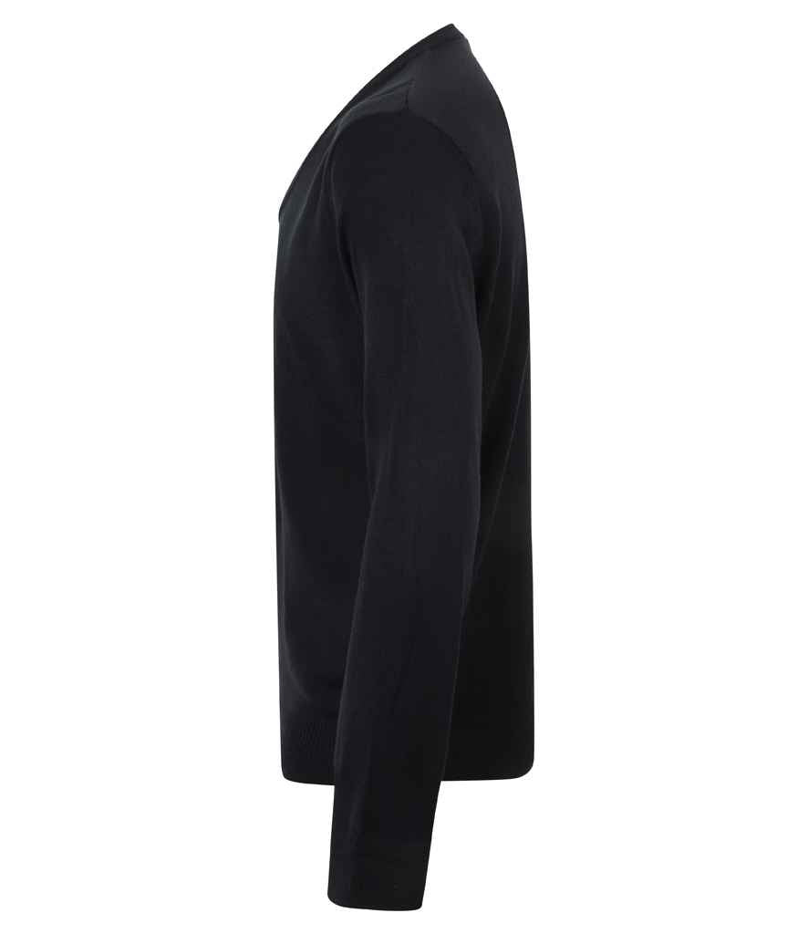 Henbury H720 Black Left -  Ready to be Embroidered by Custard Workwear - Cheap Personalised and Customised Workwear in Nottinghamshire, Derbyshire and Leicestershire