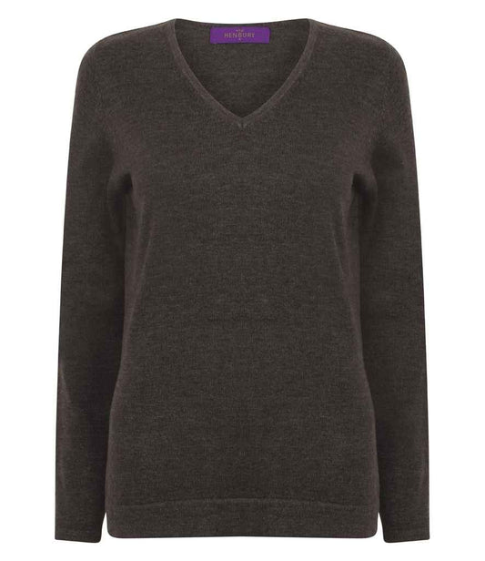 Henbury H721 Grey Marl Front -  Ready to be Embroidered by Custard Workwear - Cheap Personalised and Customised Workwear in Nottinghamshire, Derbyshire and Leicestershire