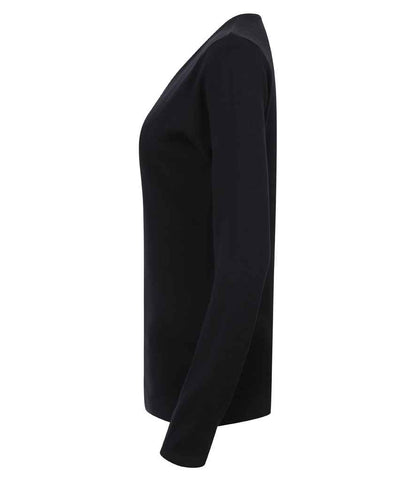 Henbury H721 Navy Left -  Ready to be Embroidered by Custard Workwear - Cheap Personalised and Customised Workwear in Nottinghamshire, Derbyshire and Leicestershire