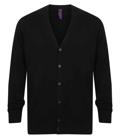 Henbury H722 Black Front -  Ready to be Embroidered by Custard Workwear - Cheap Personalised and Customised Workwear in Nottinghamshire, Derbyshire and Leicestershire
