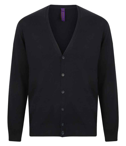 Henbury H722 Navy Front -  Ready to be Embroidered by Custard Workwear - Cheap Personalised and Customised Workwear in Nottinghamshire, Derbyshire and Leicestershire