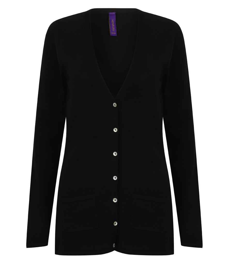Henbury H723 Black Front -  Ready to be Embroidered by Custard Workwear - Cheap Personalised and Customised Workwear in Nottinghamshire, Derbyshire and Leicestershire