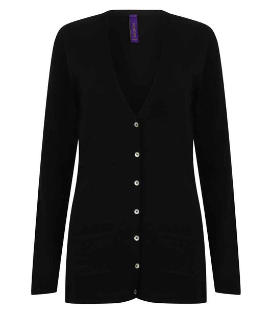 Henbury H723 Black Front -  Ready to be Embroidered by Custard Workwear - Cheap Personalised and Customised Workwear in Nottinghamshire, Derbyshire and Leicestershire