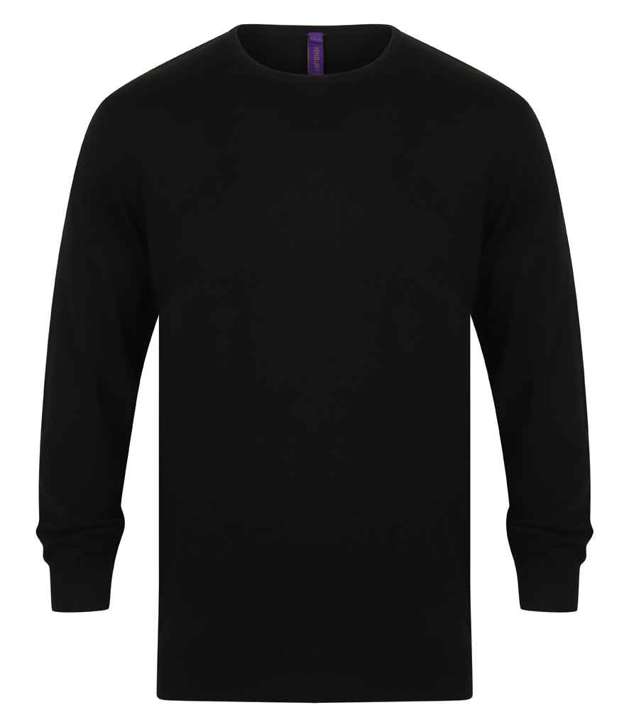 Henbury H725 Black Front -  Ready to be Embroidered by Custard Workwear - Cheap Personalised and Customised Workwear in Nottinghamshire, Derbyshire and Leicestershire