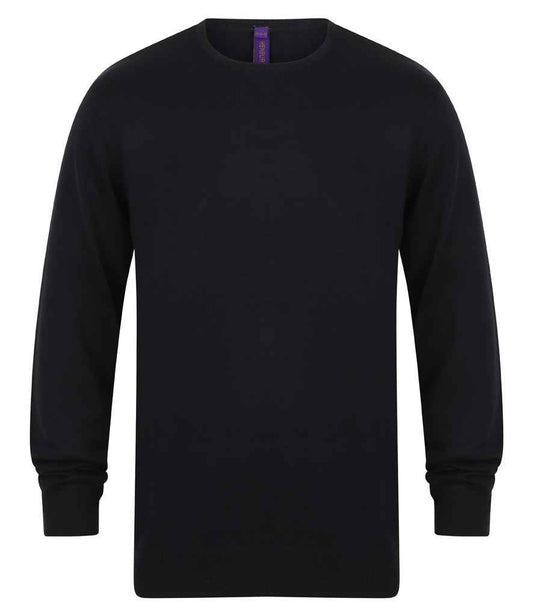 Henbury H725 Navy Front -  Ready to be Embroidered by Custard Workwear - Cheap Personalised and Customised Workwear in Nottinghamshire, Derbyshire and Leicestershire